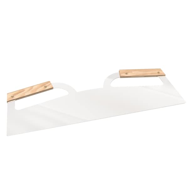 Bon 13-442 Lexan Radiusius Trowel 26", Straight Blade